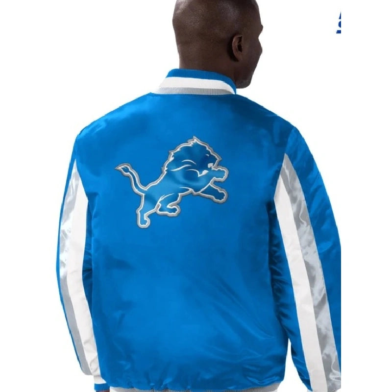 Starter Detroit Lions Heavyweight Satin Jacket