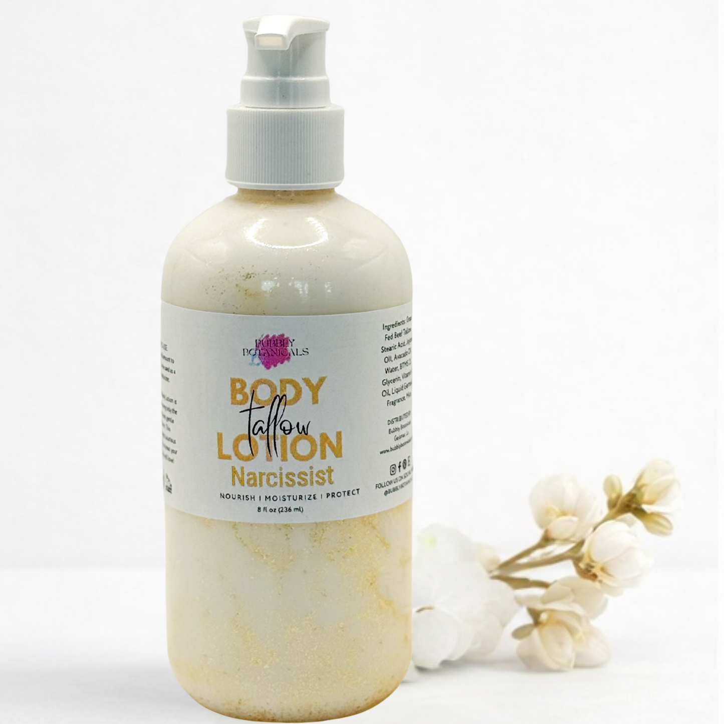 Tallow Body Lotion Narcissist Type | Sultry Fruit Scent