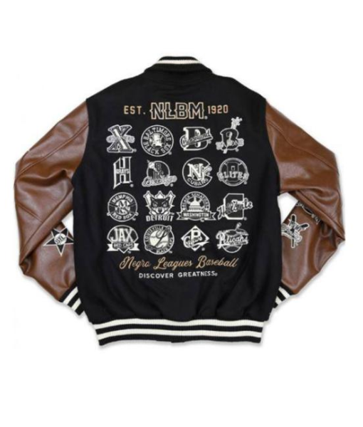 Negro League Brown Varsity Jacket