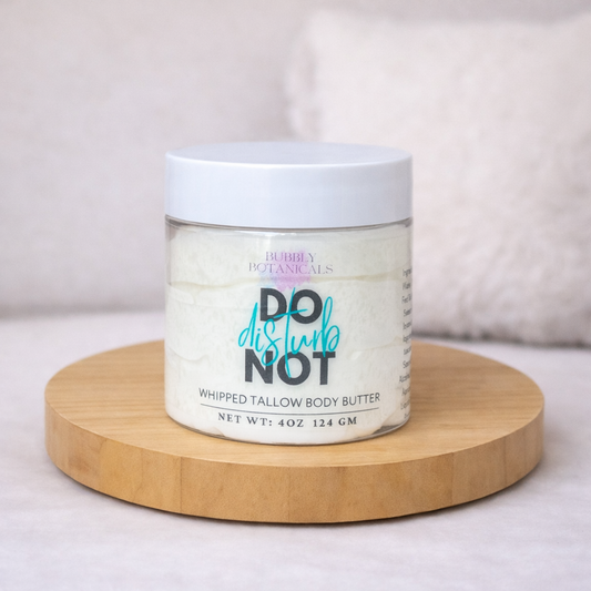 Artisan Tallow Body Butter – Do Not Disturb | Rich Hydration & Serene Scent