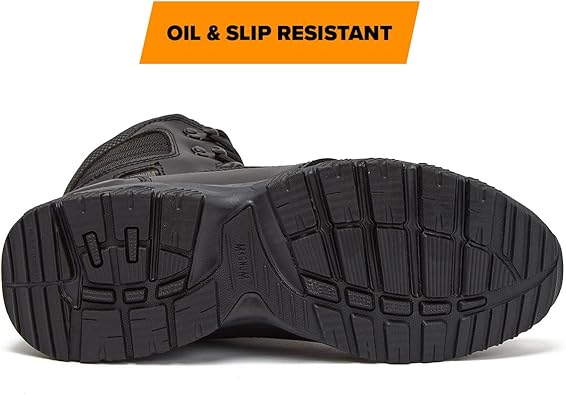 MAG LYNX 8" Police & Law Enforcement Tactical Boot SZ WP