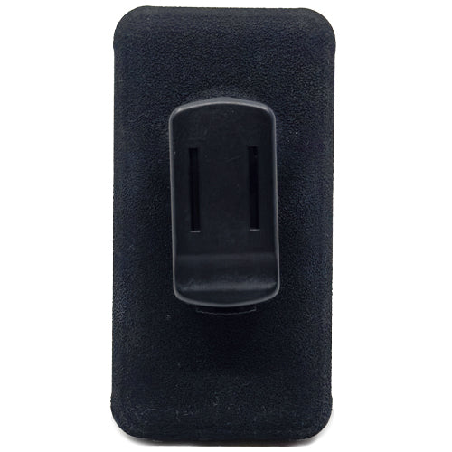 PRO 4X Black Silicone Skin with belt clip, dirt-resistant accessory on sale for SkyCaddie PRO 4X protection, 50% off.
