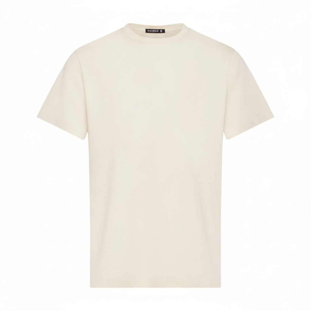 Short Sleeve Perfect Tee in premium Peruvian Pima cotton, wrinkle-resistant and moisture-wicking, designed for comfort and performance.