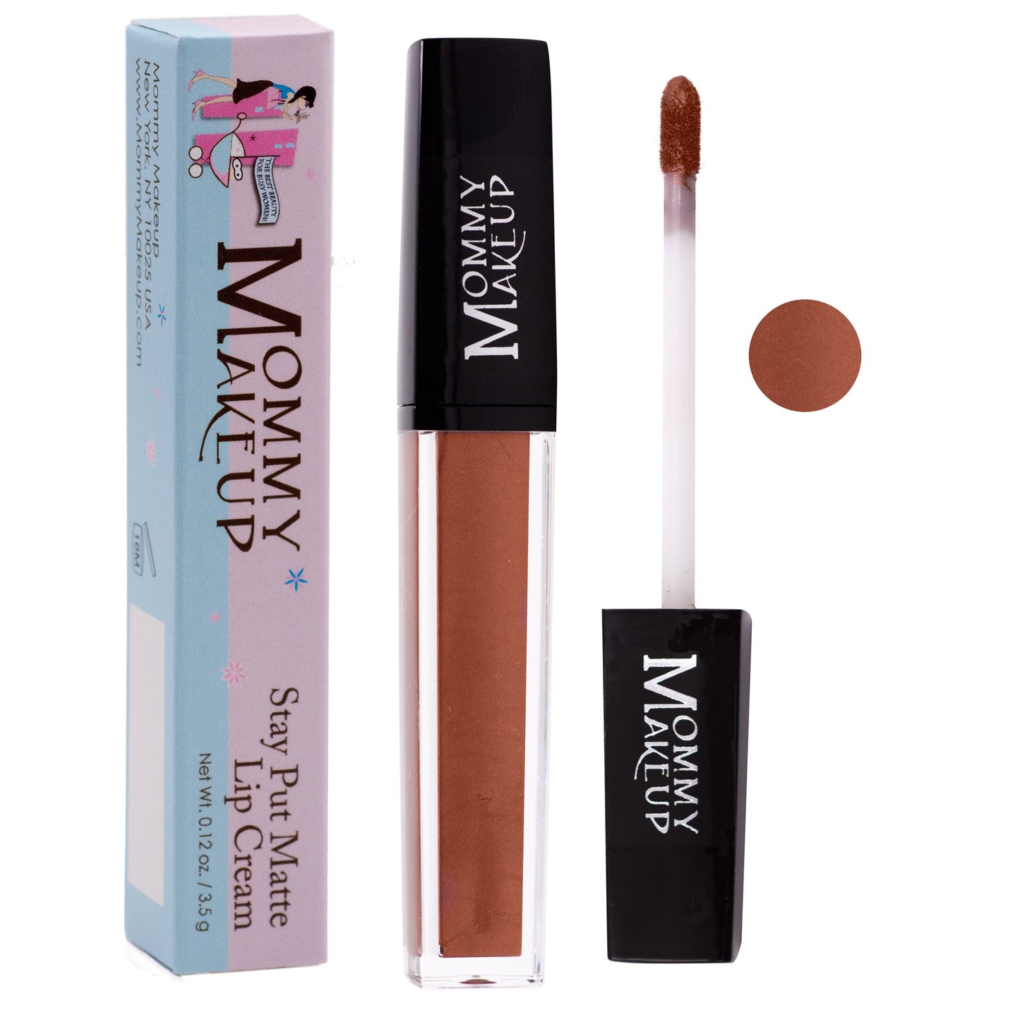 Amber Stay Put Matte Lip Cream | Stunning Kiss-Proof Lipstick
