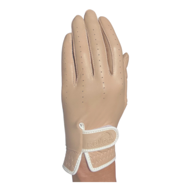 Premium Elongated Golf Gloves - Colored, luxury women's golf glove for enhanced grip and comfort, ideal for elongated fit.