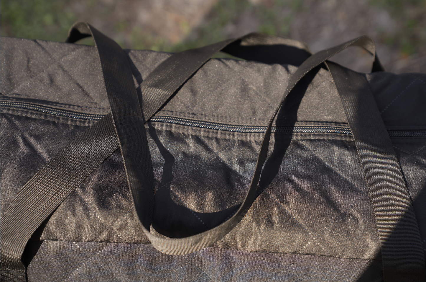 Insulated Stove Carrying Bag with handles and zipper for secure transport, preventing mess in vehicle, ash and dirt containment.