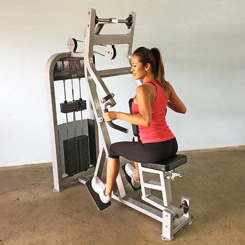 Muscle D Fitness Classic Seated Row Machine