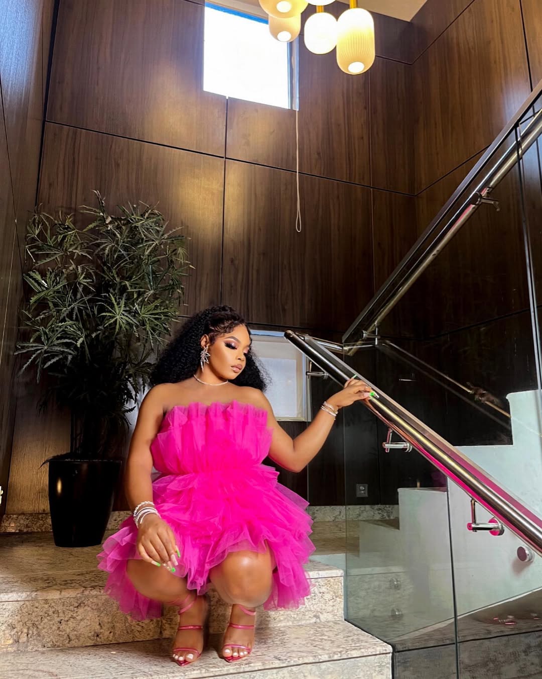 PRETTY IN PINK | DRESS