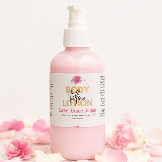 Tallow Body Lotion Sweet Grace Type | Citrusy Floral Scent