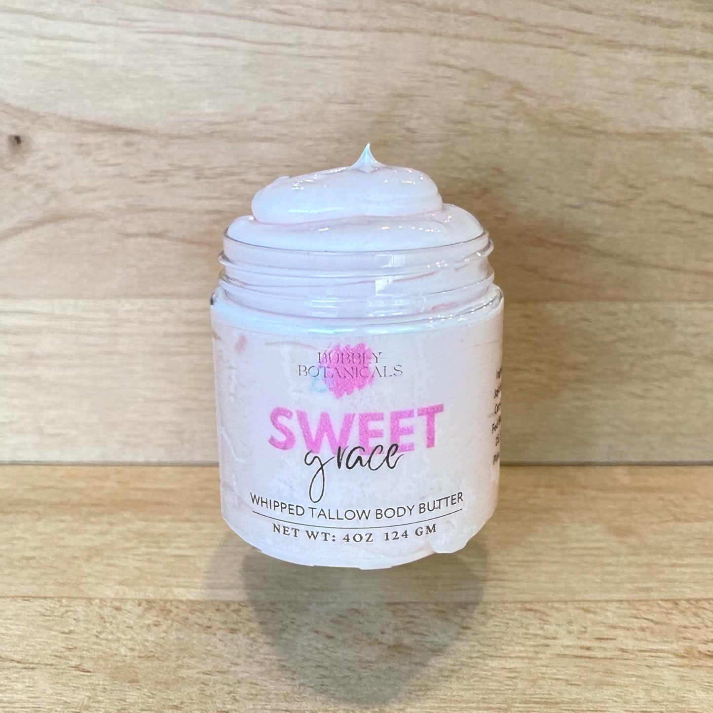 Artisan Tallow Body Butter – Sweet Grace Type | Rich Hydration & Floral Scent
