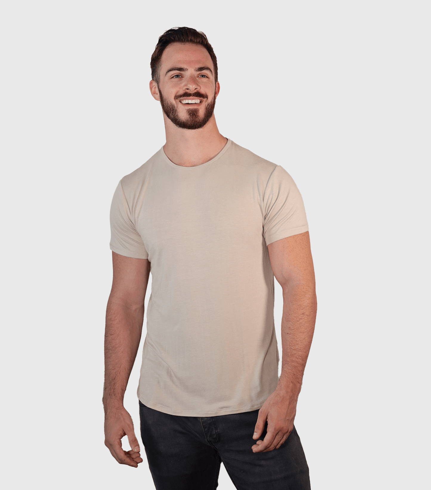 Bamboo Swift Curve-Hem T-Shirt