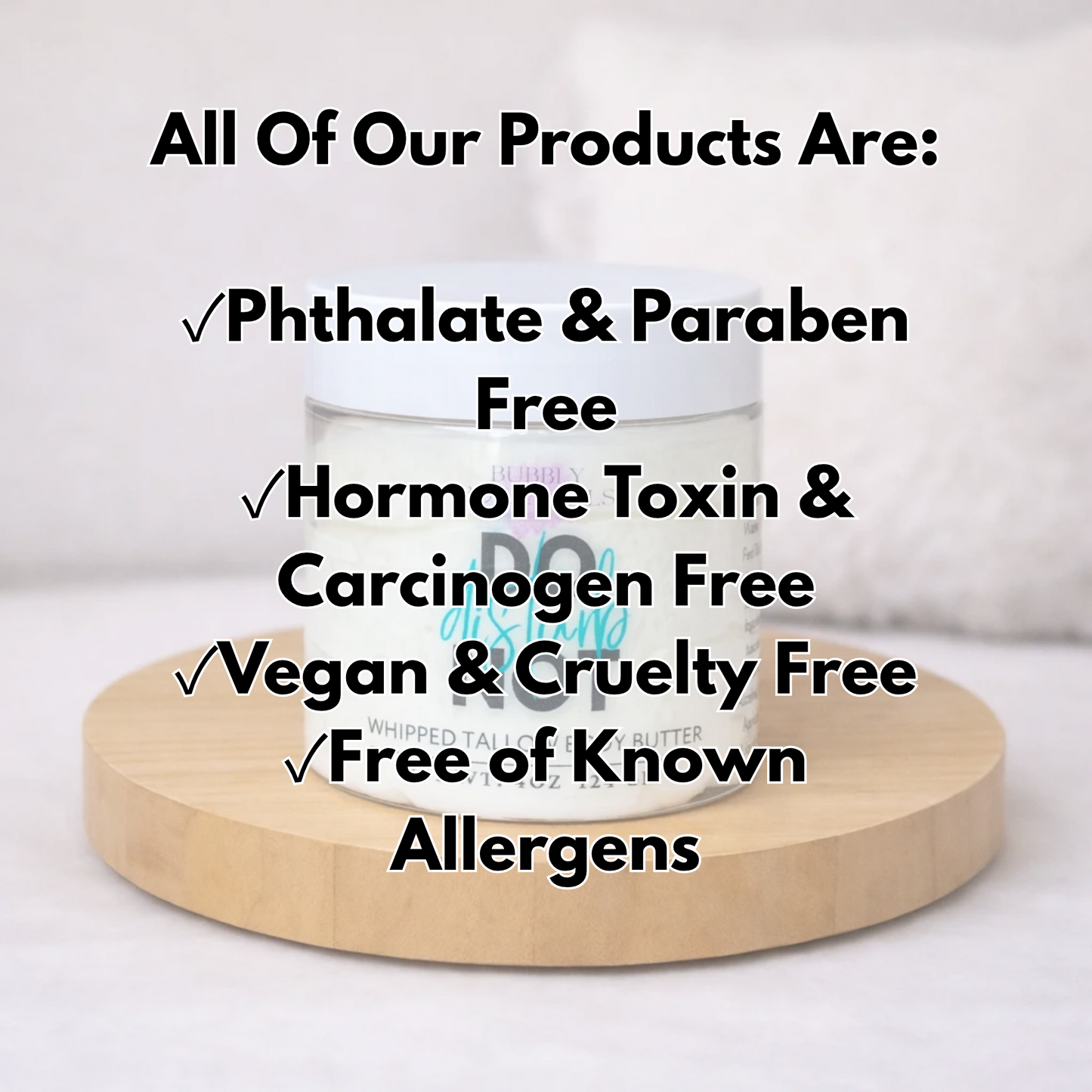Artisan Tallow Body Butter – Do Not Disturb | Rich Hydration & Serene Scent