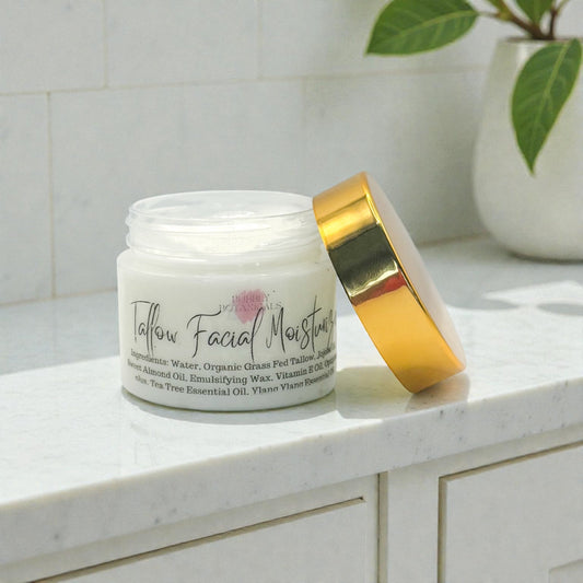 Tallow Facial Moisturizer – Natural Face Cream for Nourished, Healthy Skin