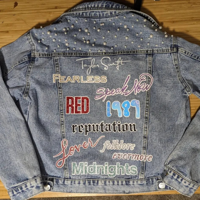 Taylor Swift Era Album Eras Tour Jean Jacket