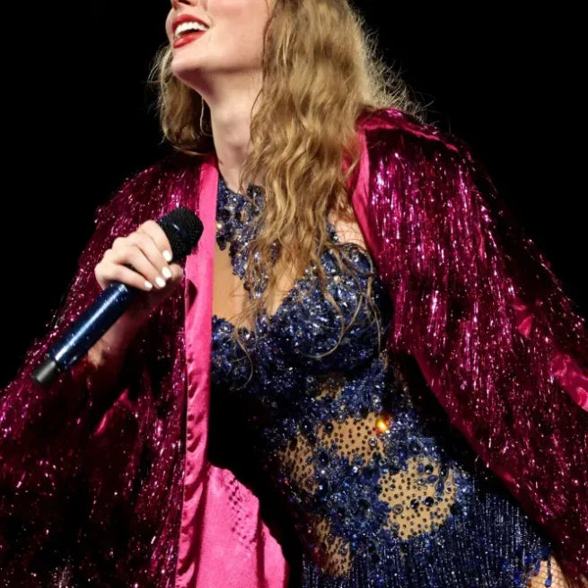Taylor Swift Eras Tour Magenta Karma Jacket