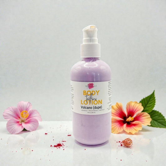 Tallow Body Lotion - Volcano type | Tropical Citrus Scent