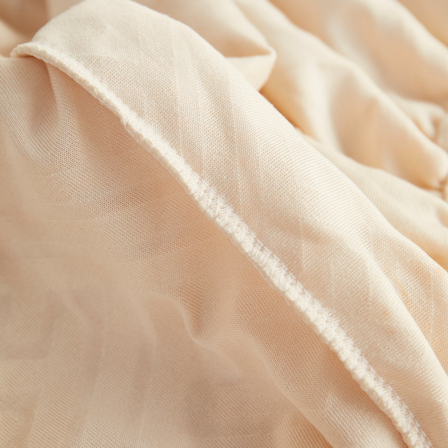 Close-up of beige polar fleece fabric showing soft texture for Polar Fleece Couch Cushion Covers, Stretch Sofa Seat Cushion Covers.
