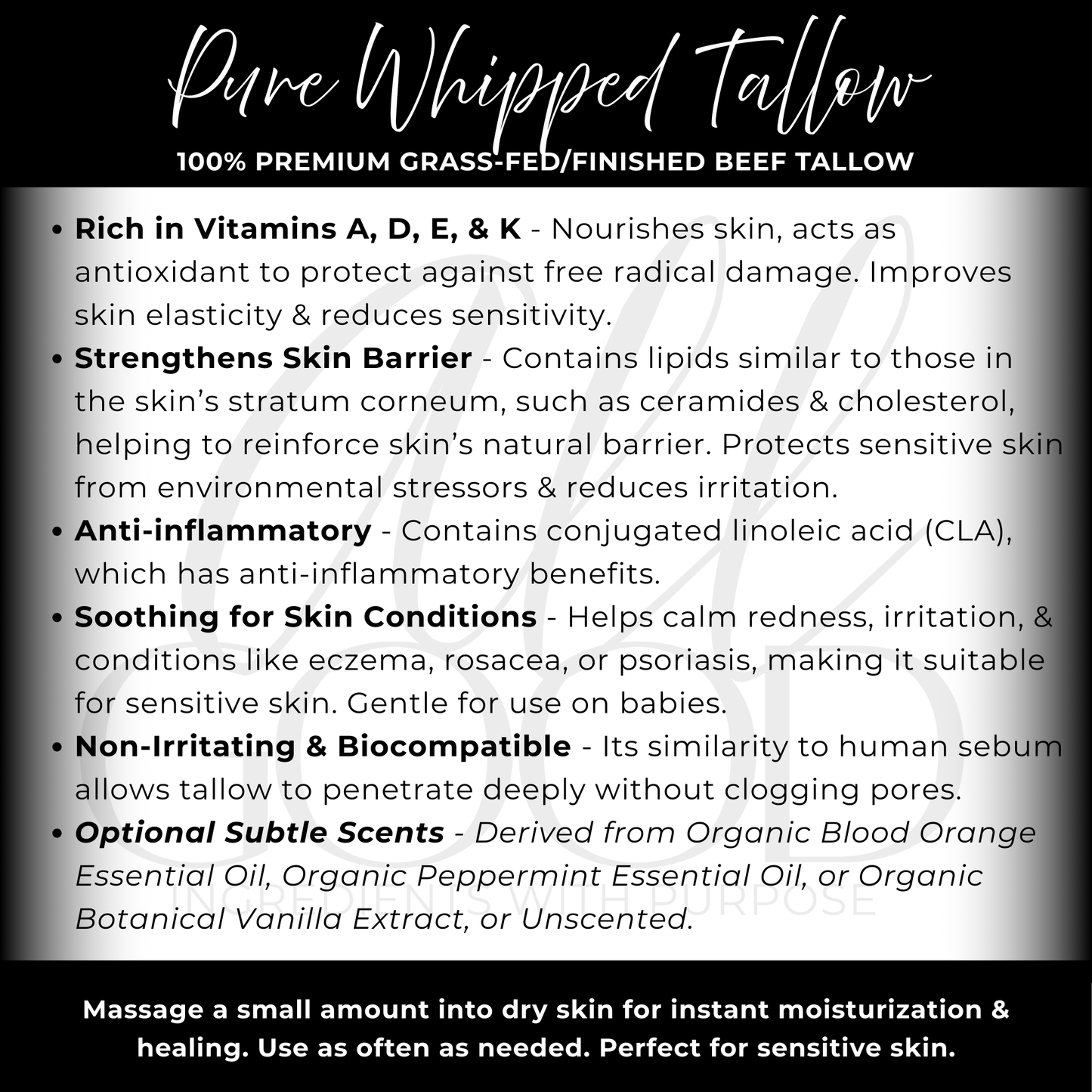 Pure Tallow - Unscented