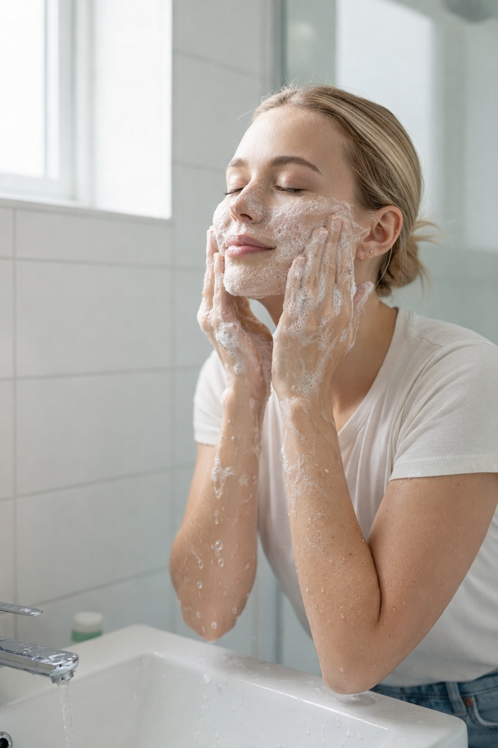 Moisturizing Facial Scrub – Gentle Exfoliating Cleanser