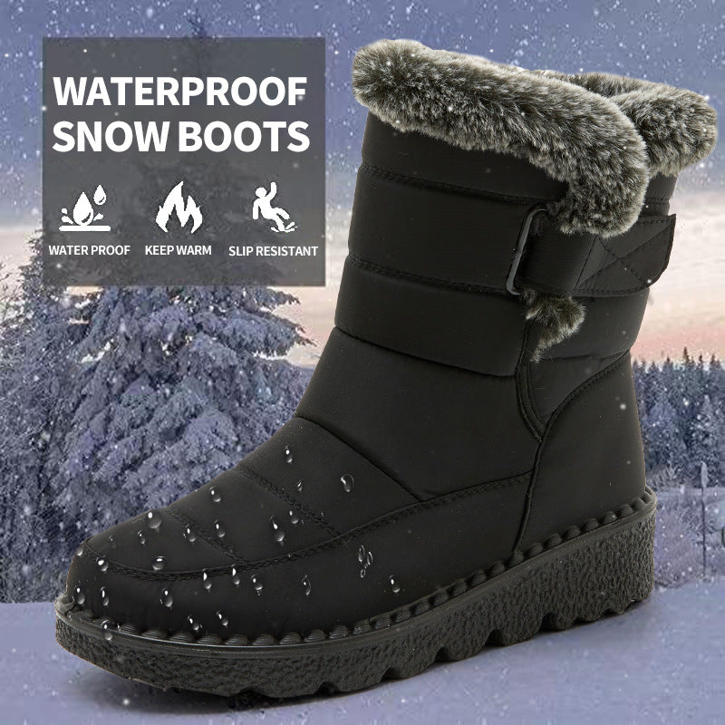 Women’s Waterproof Plush Snow Boots