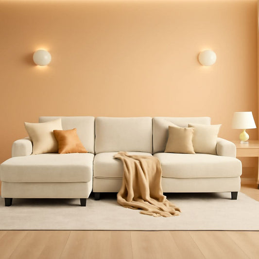 Sleeper Sofa Bed 112Inches PullOut LivingRoom Comfort