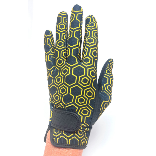 All Weather Gloves - Standard Sizing with honeycomb design and Lycra top for grip and comfort.