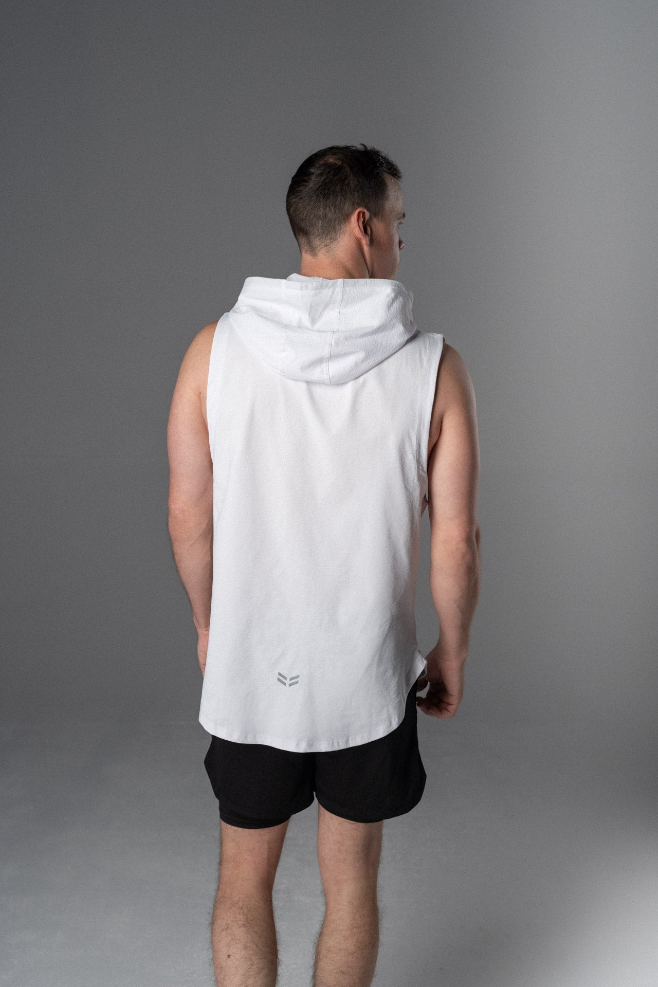 DETERMINED Hooded Sleeveless – Athletic Training Hoodie Tank