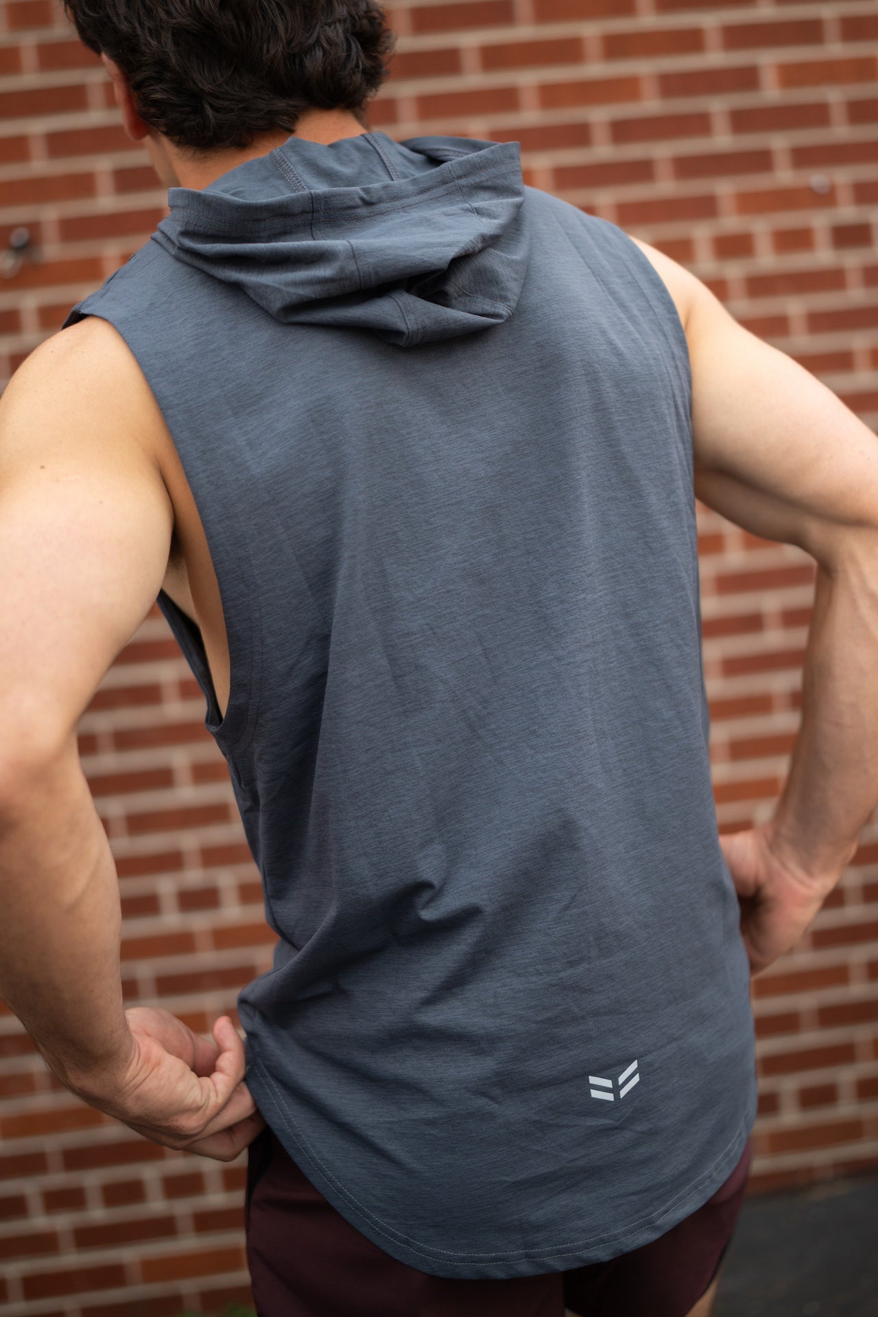 DETERMINED Hooded Sleeveless – Athletic Training Hoodie Tank