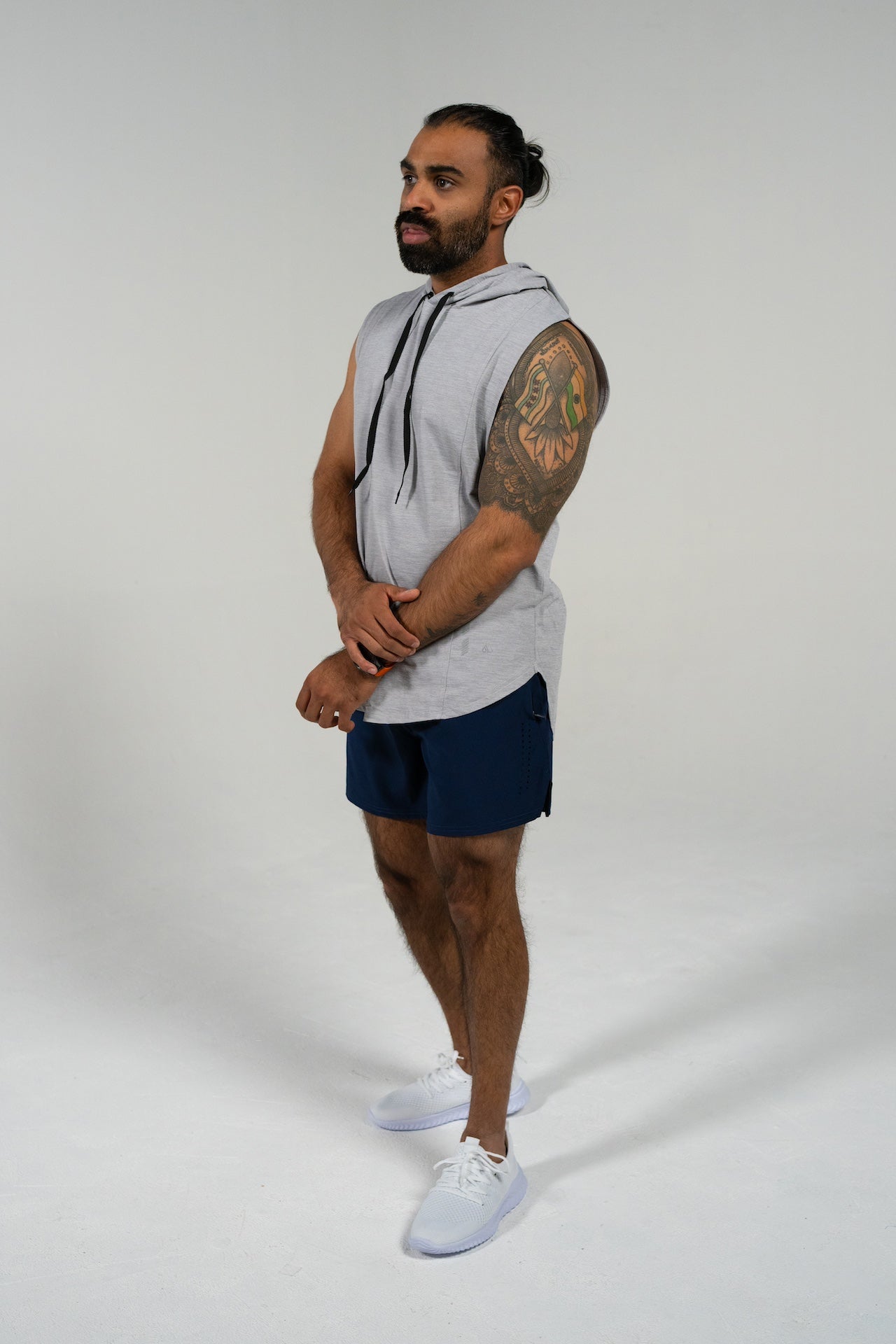 DETERMINED Hooded Sleeveless – Athletic Training Hoodie Tank