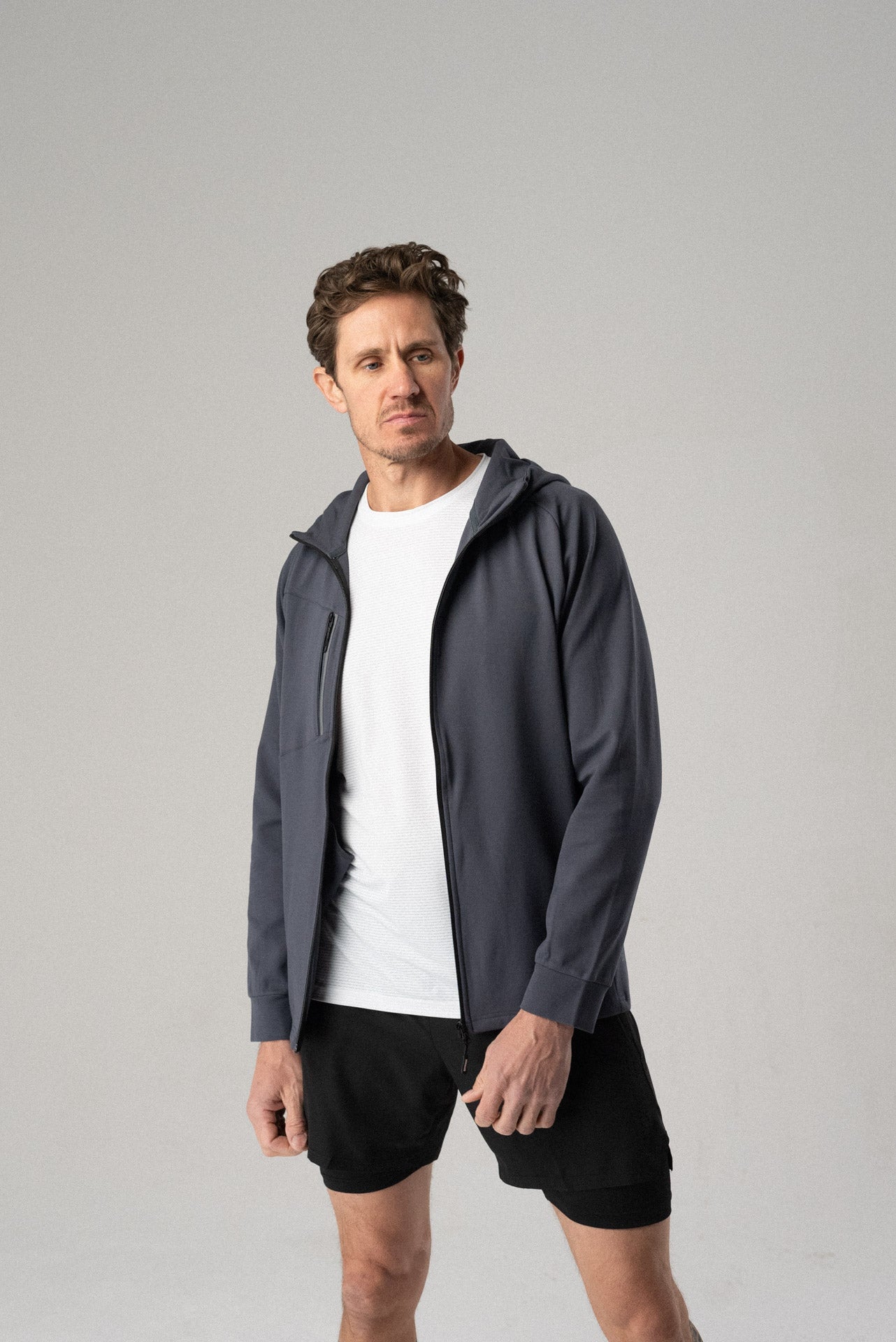 Fierce Hooded Jacket – Athletic Zip Hoodie