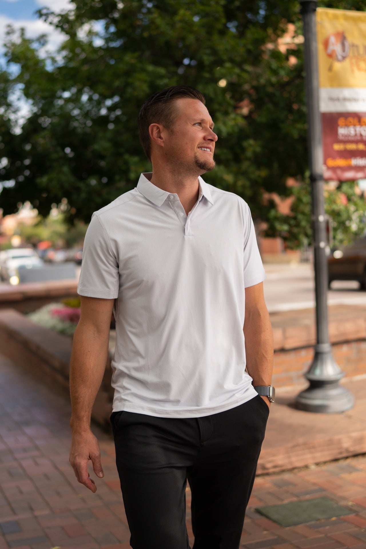 Momentum Polo – Lightweight Athletic Polo Shirt for All Workouts