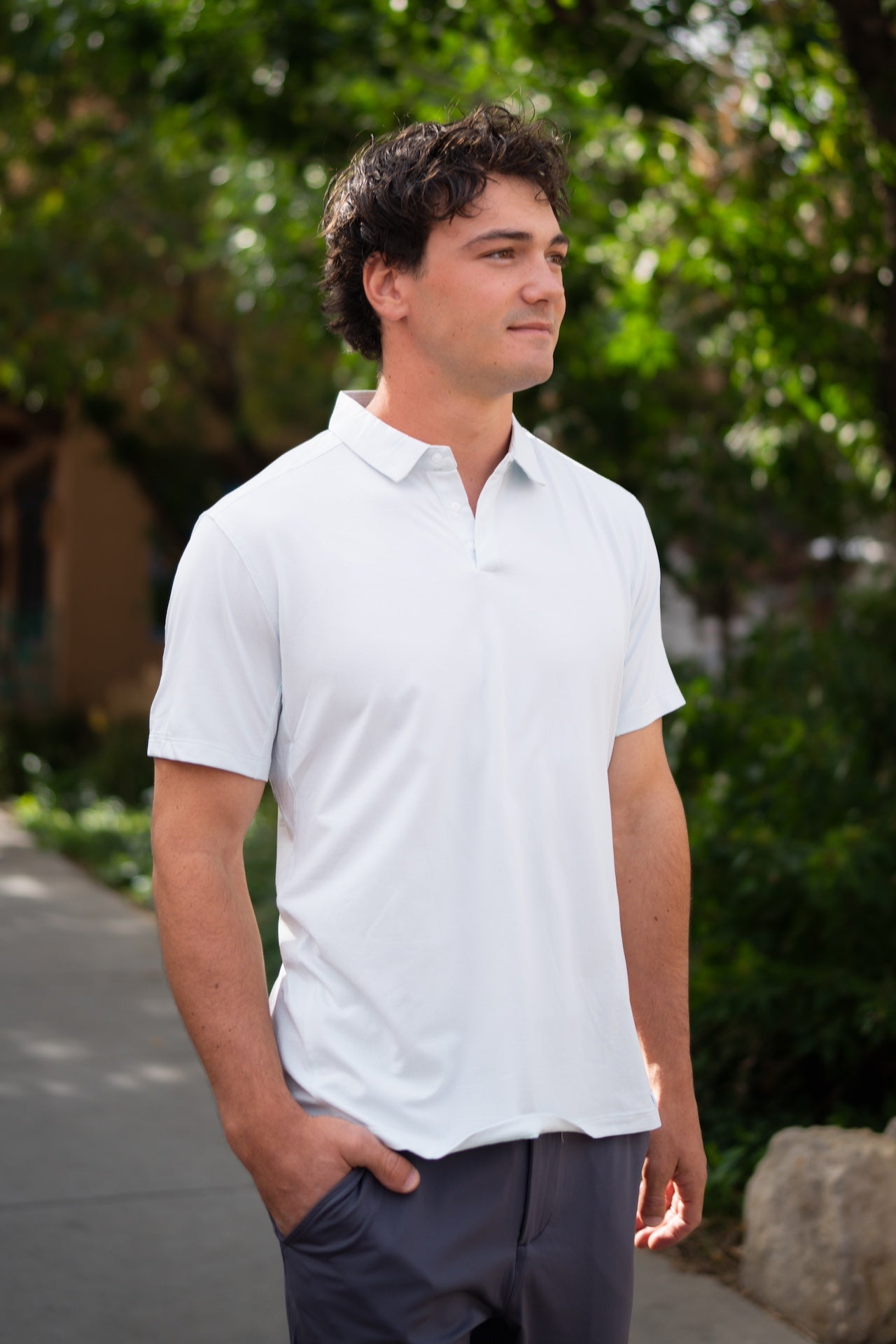 Momentum Polo – Lightweight Athletic Polo Shirt for All Workouts