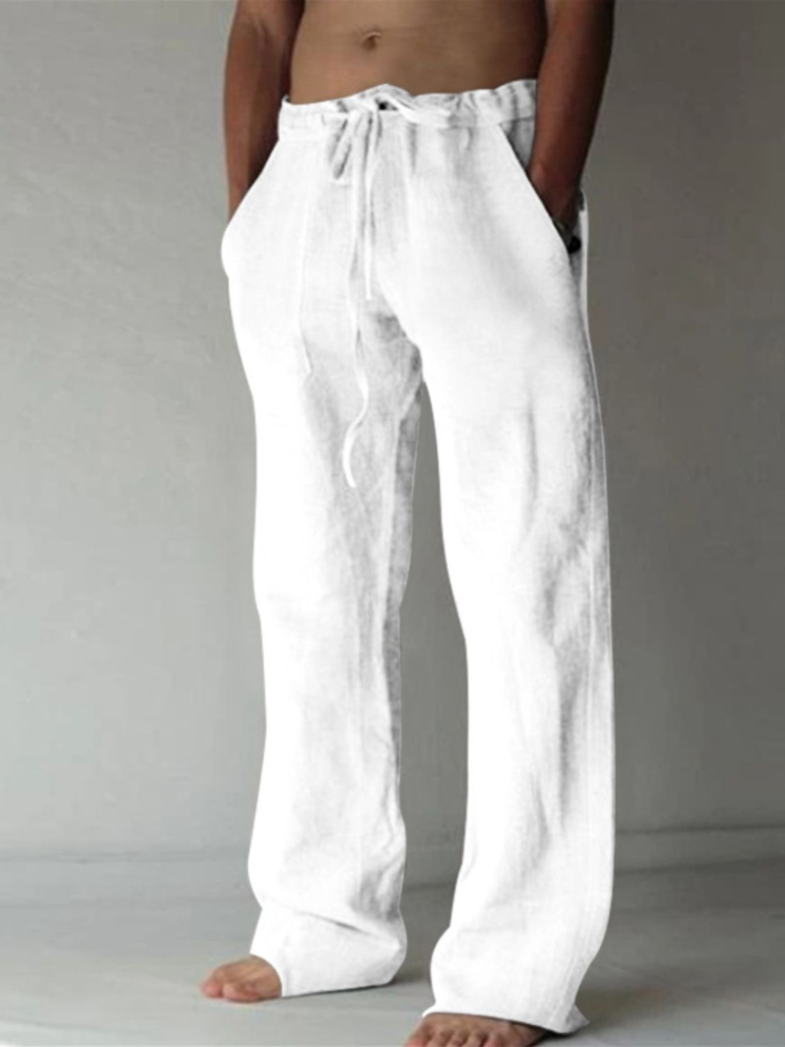 Drawstring Loose Fit Pants