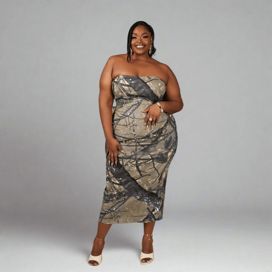 IN THE WOODS | TUBE DRESS