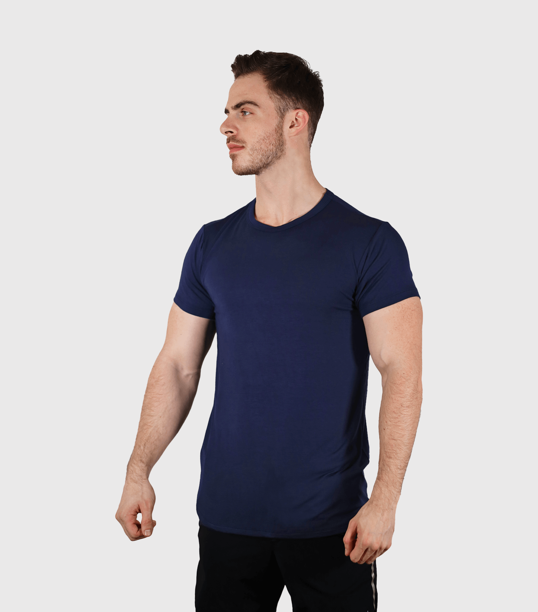 Bamboo Aerotech T-Shirt – Dark Blue by Bamtech
