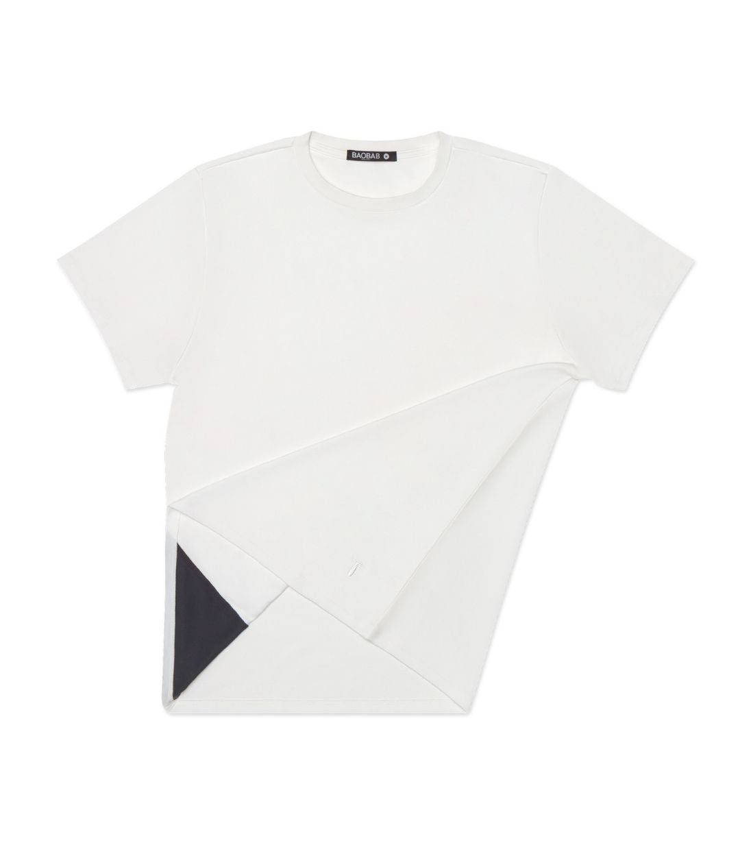Short Sleeve Perfect Tee made from Peruvian Pima cotton, shown in a white color, highlighting its soft, moisture-wicking fabric.