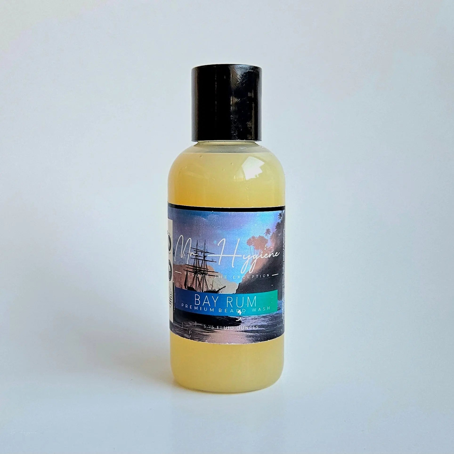 Bay Rum Beard Wash – Bold Scent, Clean Beard Routine in a bottle with label art