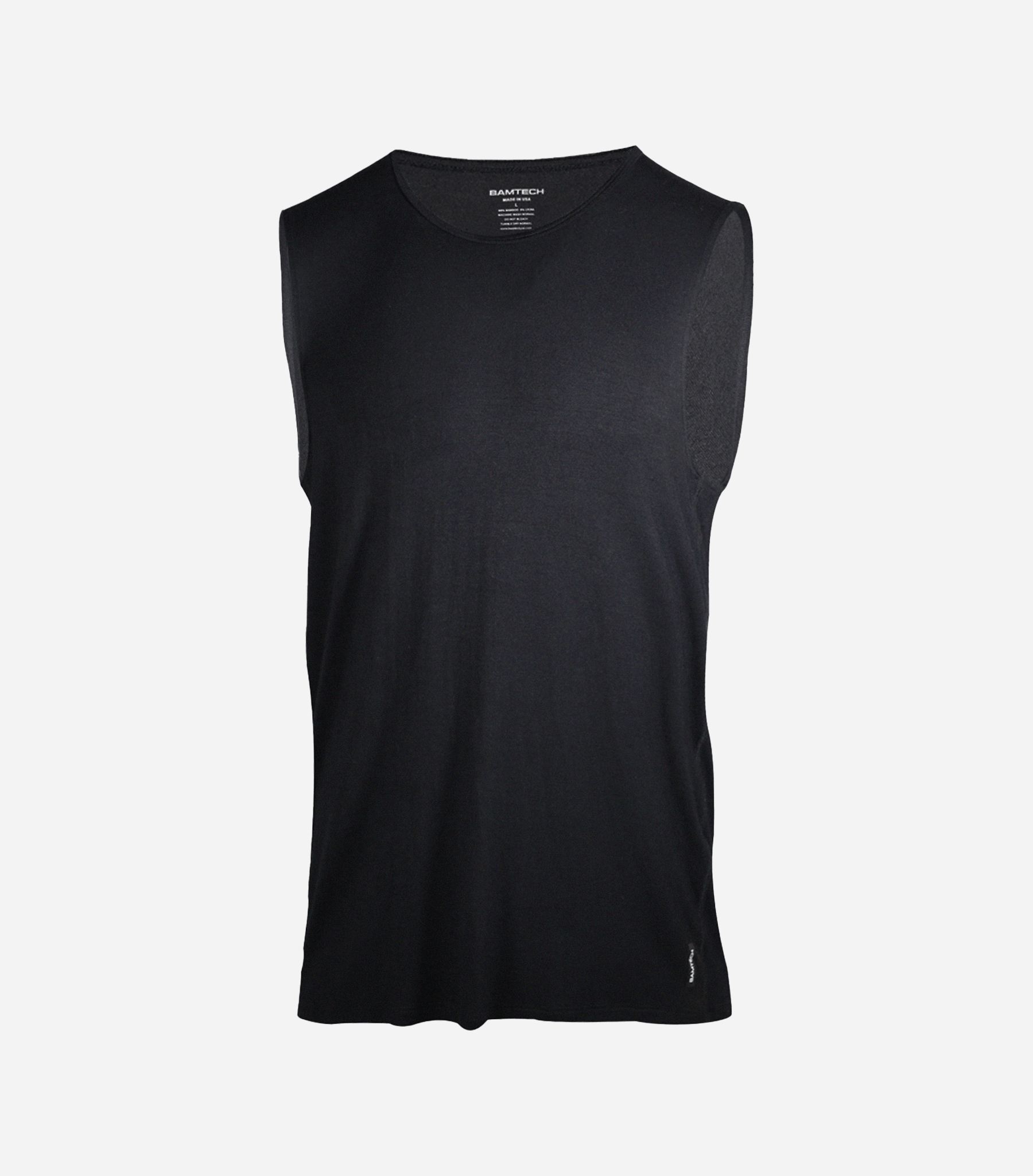 Bamboo Aerotech Tank – Black by Bamtech