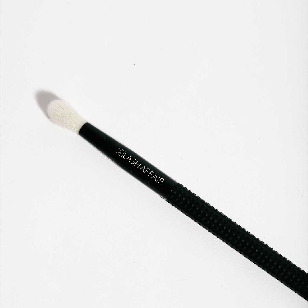 Black Magnetic Lash Cleansing Brush - 20 Pack with soft bristles for eyelash maintenance.