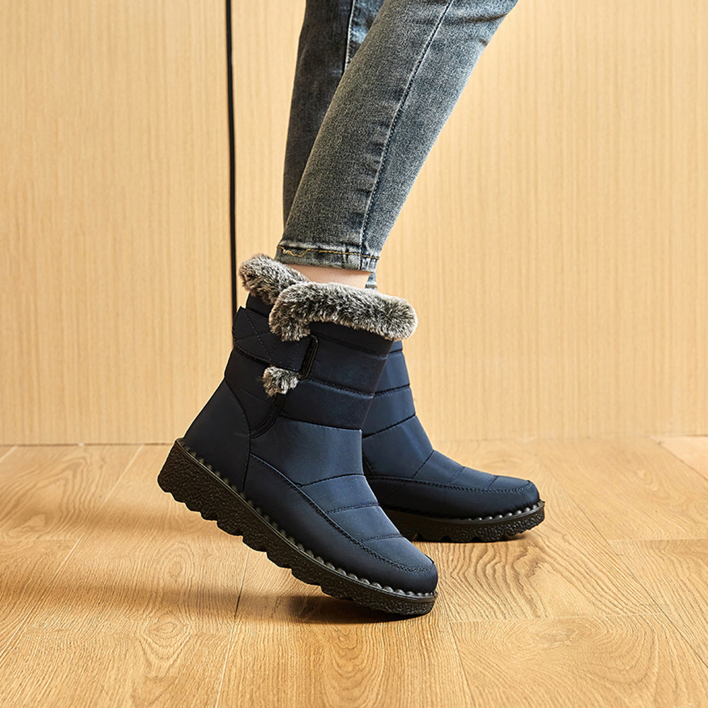 Women’s Waterproof Plush Snow Boots