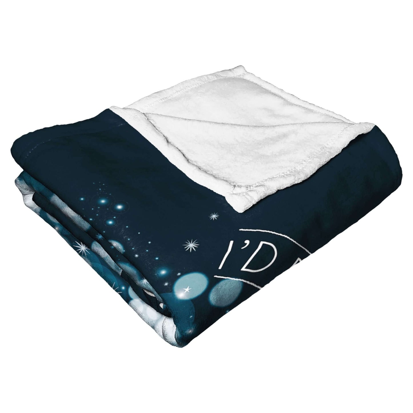 Harry Potter Hogwarts Christmas Throw Blanket 50 x 60 with festive design and silky soft texture for cozy holiday comfort.