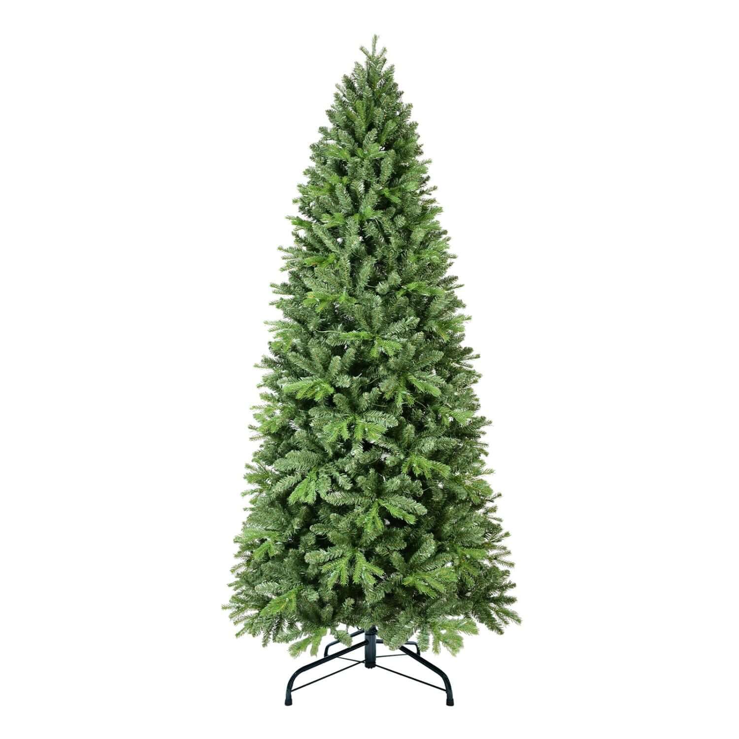 4FT Christmas Tree with LED Lights, green with 527 tips for a lush look.