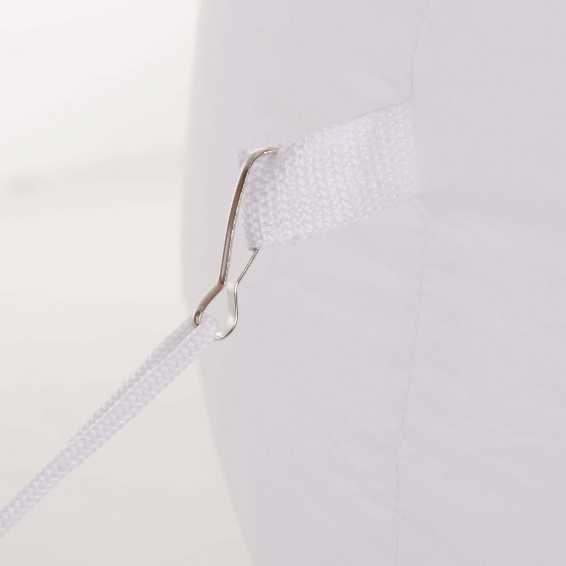 Fastening strap detail on the Inflatable Snowman for secure outdoor placement.