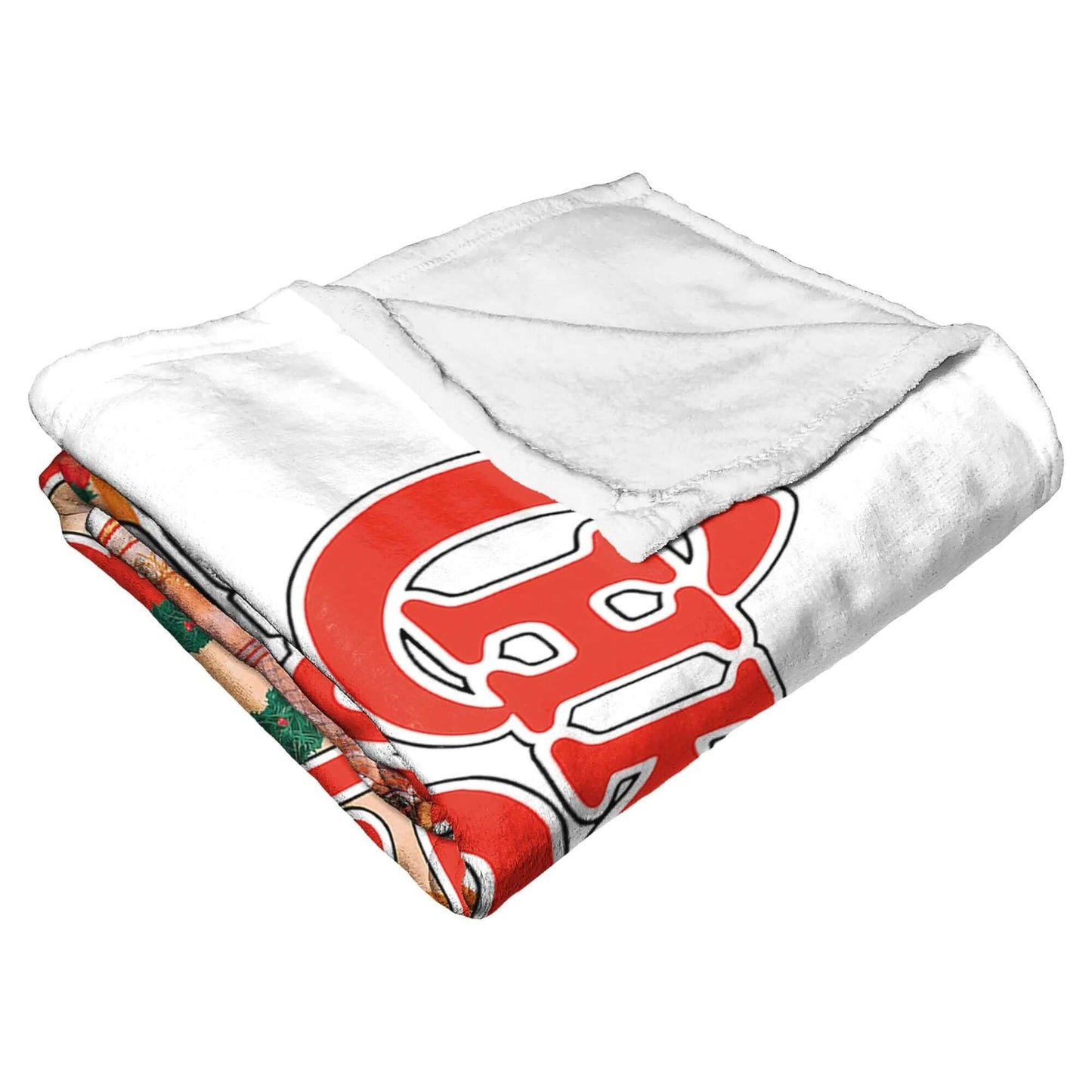 Christmas Story Poster Throw Blanket - 50x60 inch silk touch blanket featuring festive design.