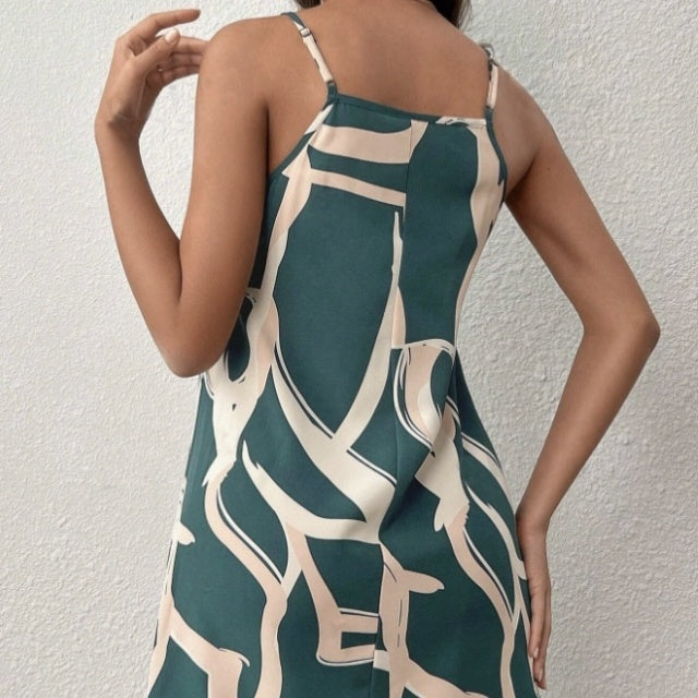 Off-Shoulder Camisole Dress