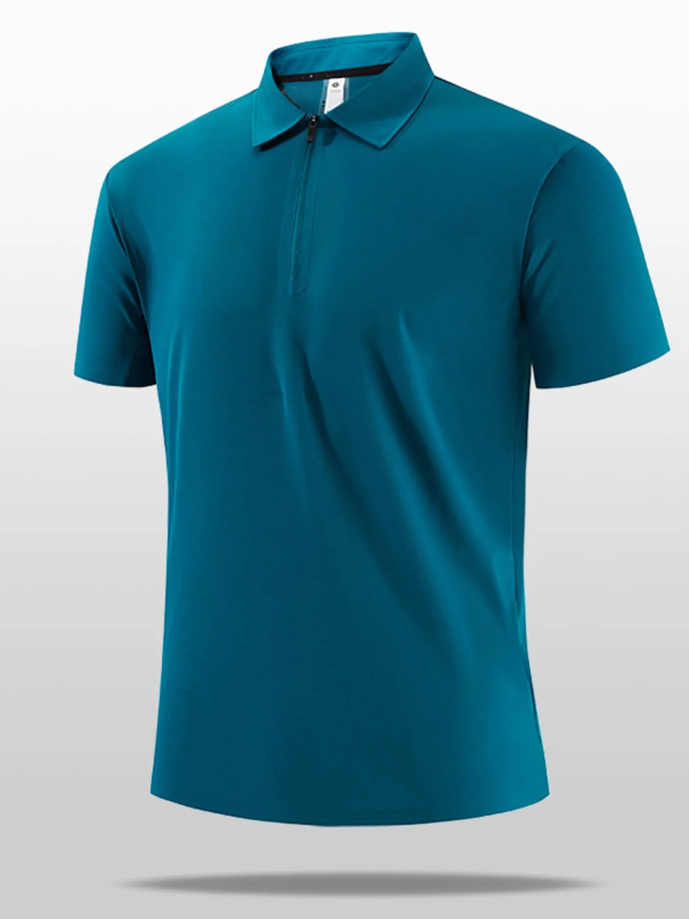 Collared Neck Short Sleeve Polo