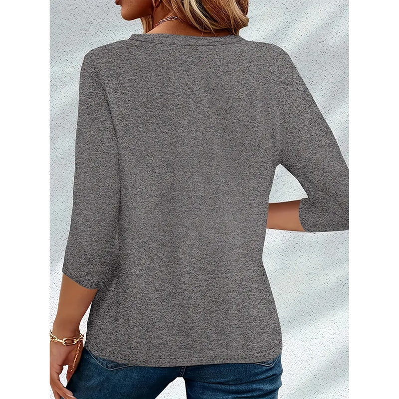 Women's 3-Pack 3 4 Sleeve Tunic Tops