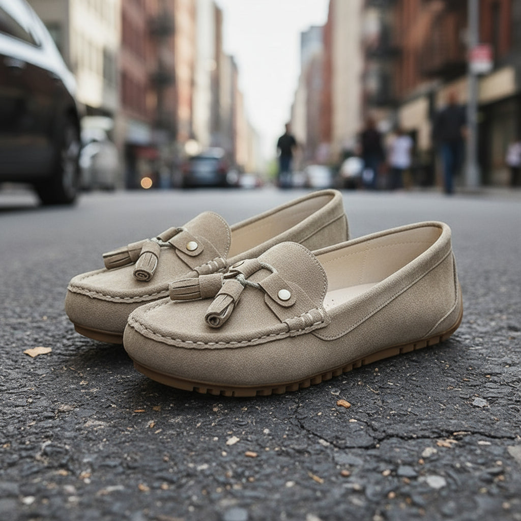 Soft-Bottom Non-Slip Slip-On Loafer Flats — Women’s Easy Comfort Shoes