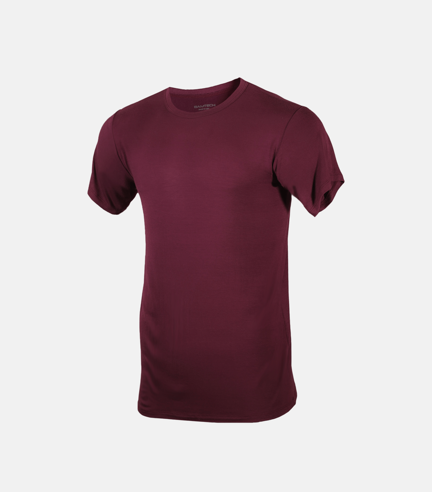 Bamboo Aerotech T-Shirt – Dark Plum by Bamtech
