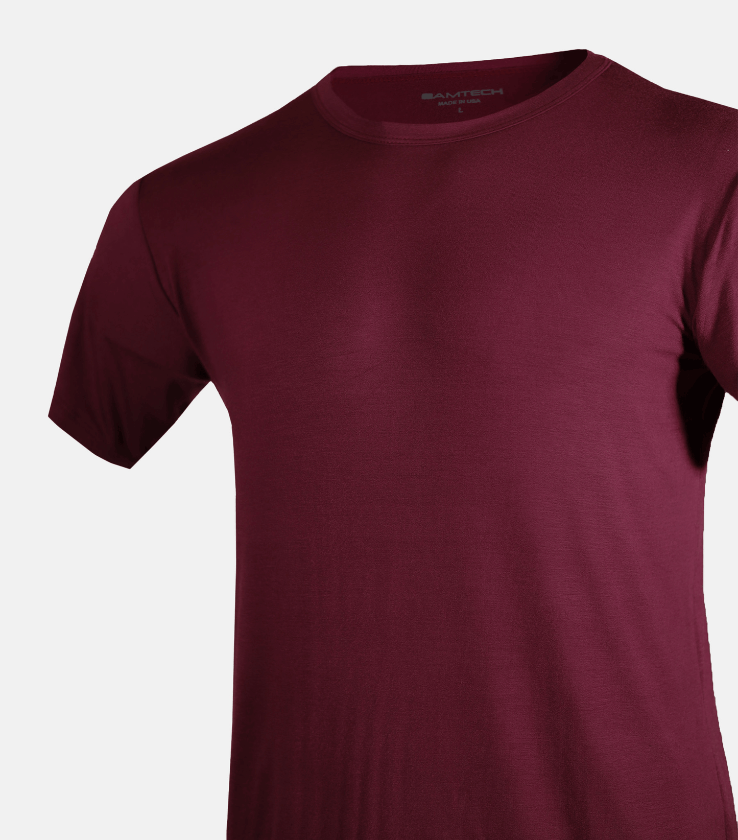 Bamboo Aerotech T-Shirt – Dark Plum by Bamtech